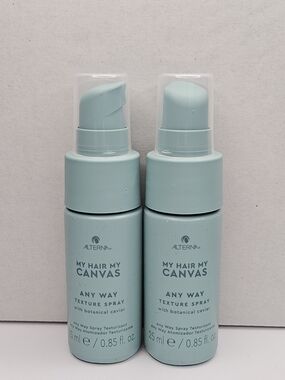 2 Alterna My Hair My Canvas Any Way Texture Spray w/ Botanical Caviar .85oz New